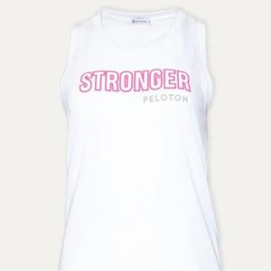 New Peloton STRONGER tank top limited edition